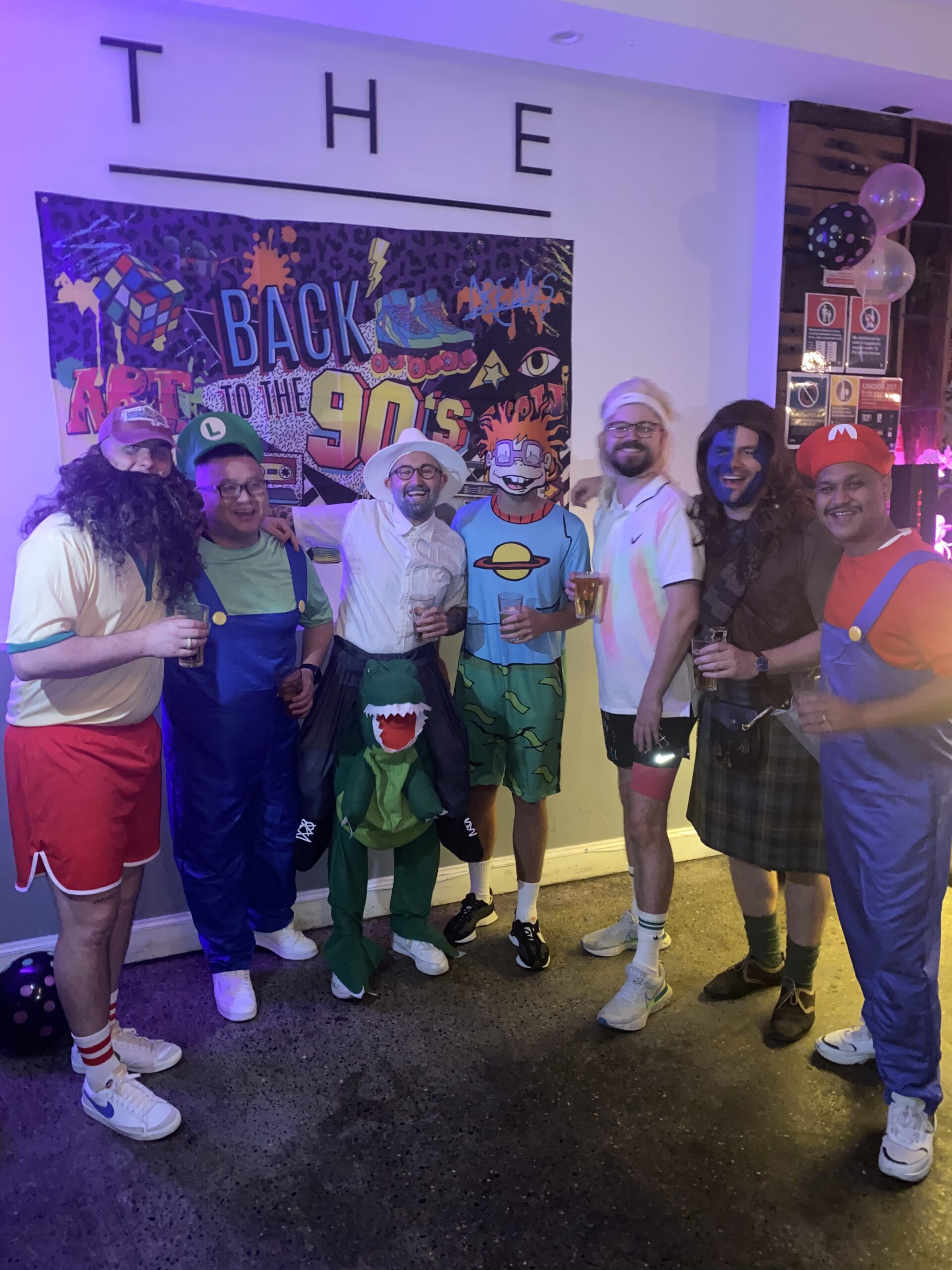 Sales team Christmas party 2022